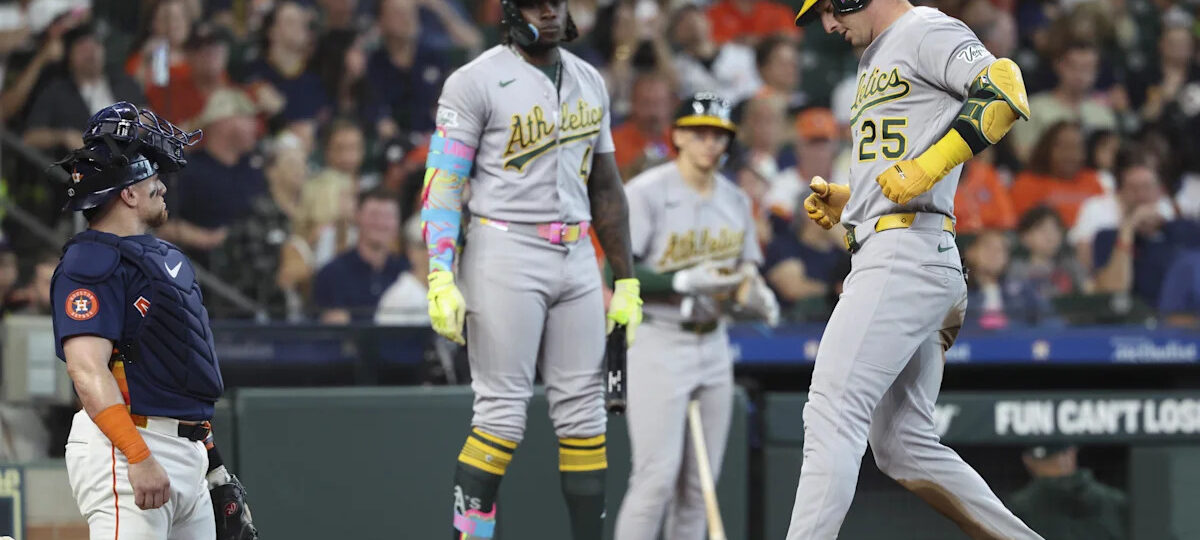 Athletics Avoid Sweep with 5-0 Win Over Astros