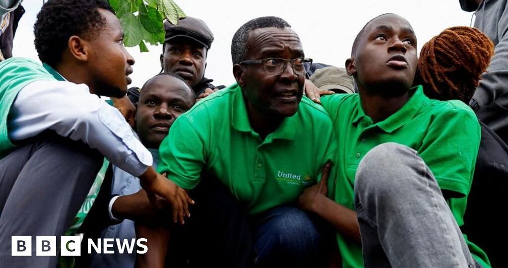 Kenya's ex-chief justice arrested at protest against building on national park