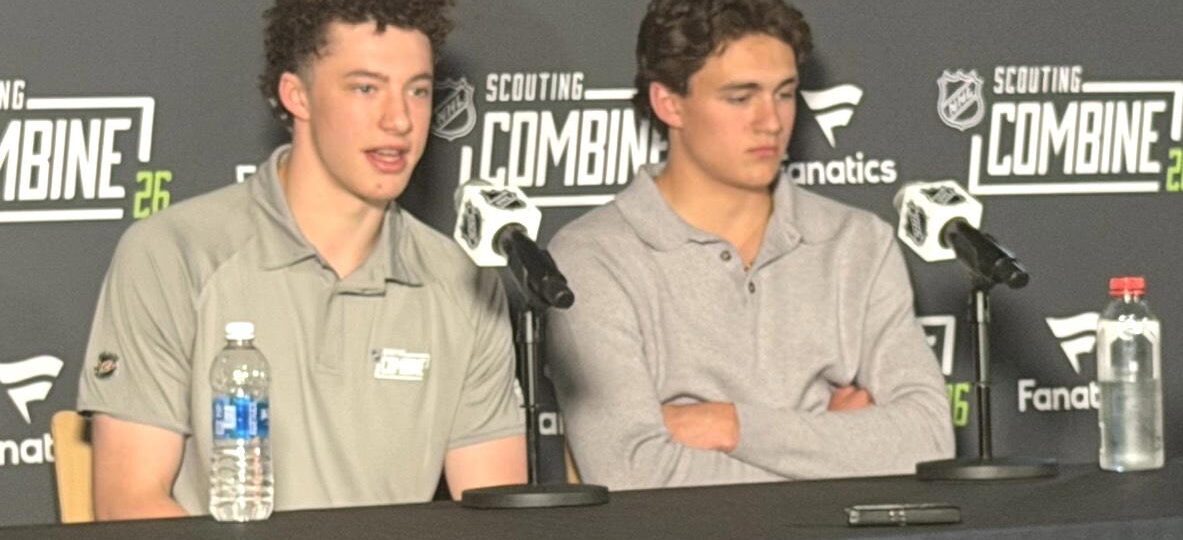 Top 2025 NHL Draft Prospect Caleb Malhotra Praises New Islanders AHL Coach Jay McKee