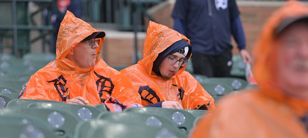 Tigers-Twins delayed at Comerica Park with rainstorms in the forecast