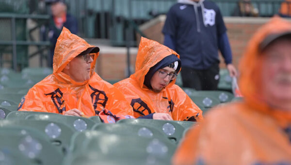 Tigers-Twins delayed at Comerica Park with rainstorms in the forecast