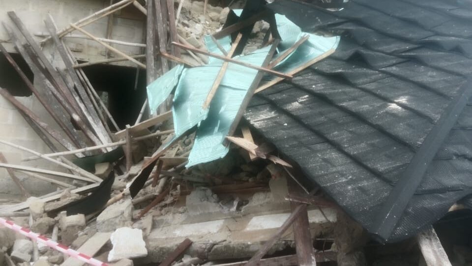 Rivers govt seals collapsed three-storey building site