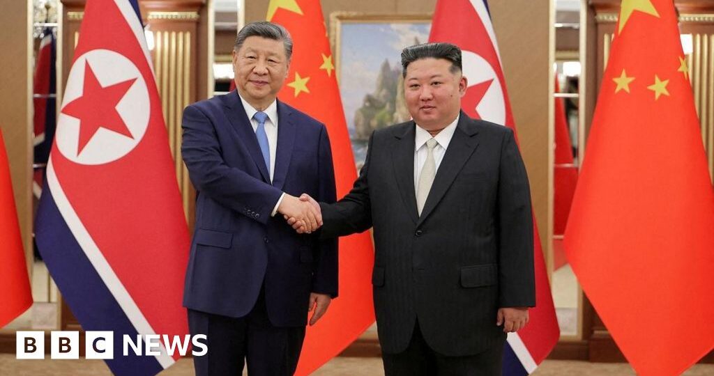 Xi Jinping and Kim Jong Un vow stronger ties as North Korea visit wraps up