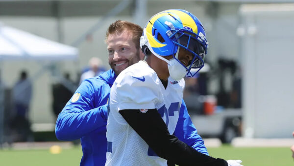 Sean McVay: I've seen improvement at OTAs, but it isn't real football until we put pads on