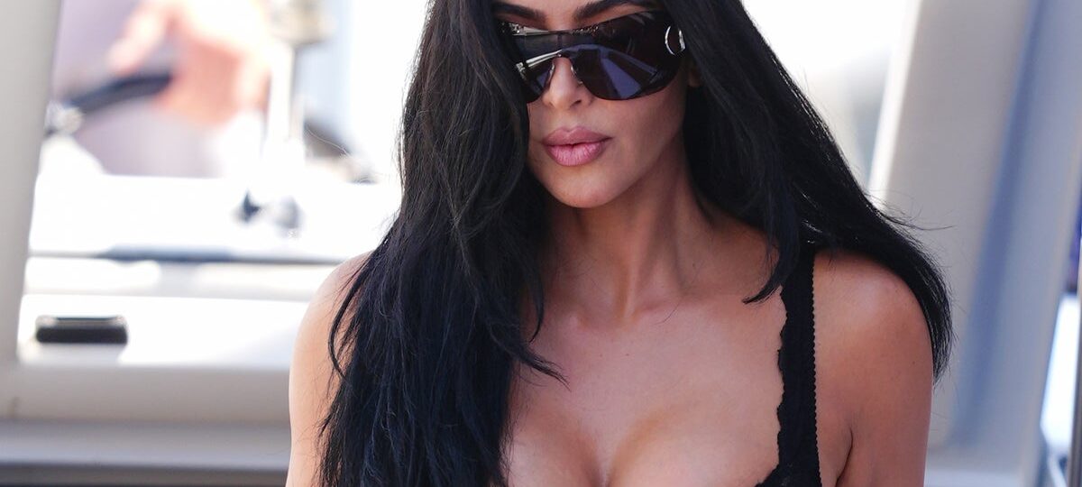 Kim Kardashian arrives at Monaco GP as Lewis Hamilton targets Monte Carlo glory