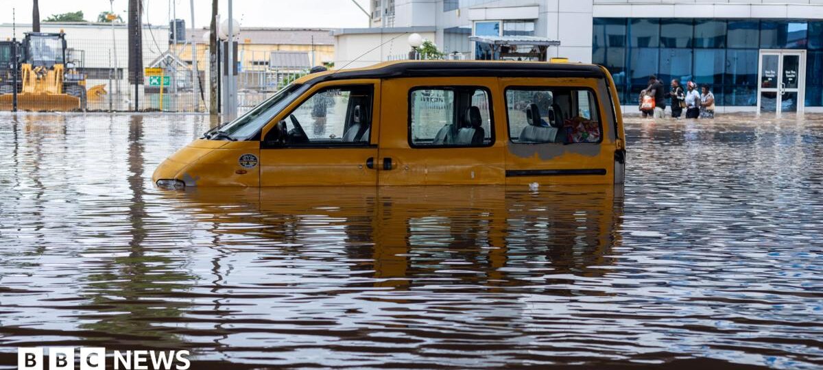 Flooding hits Ghana’s capital killing 13 people – with another storm forecast