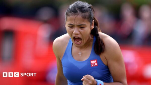 Raducanu joins Boulter in Queen’s quarter-finals