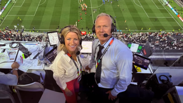 World Cup commentator Warren Barton ‘dripping with blood’ after being hit by projectile at Uzbekistan v Colombia