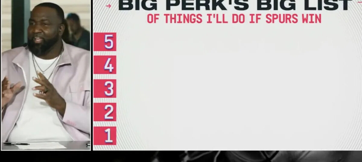 Kendrick Perkins reveals list of things he’ll do if Spurs win NBA Finals