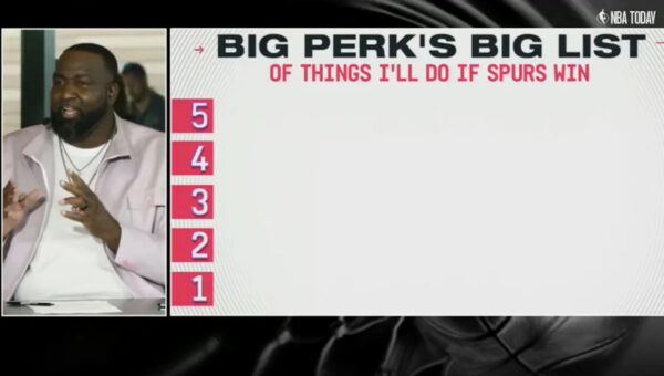 Kendrick Perkins reveals list of things he’ll do if Spurs win NBA Finals