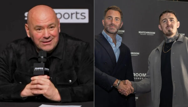 Dana White responds to Eddie Hearn's 'pretty stupid' Tom Aspinall release request