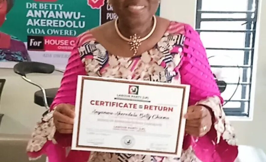 2027: Ex-Ondo First Lady, Betty Anyanwu-Akeredolu clinches LP ticket in Imo