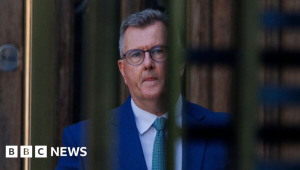 Donaldson’s first night in prison as downfall shakes NI politics