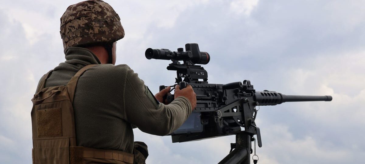 Why a Ukrainian mobile air defense unit isn't ready to give up its nearly century-old machine gun