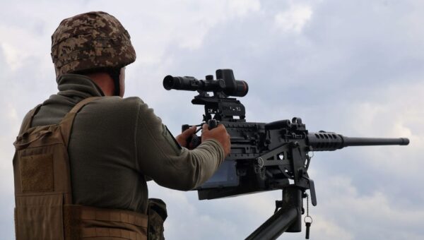 Why a Ukrainian mobile air defense unit isn't ready to give up its nearly century-old machine gun