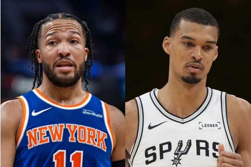 Furious Jalen Brunson Confronts Victor Wembanyama as Controversial Play Escapes Flagrant Review