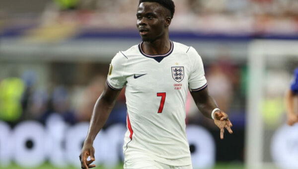 Bukayo Saka misses England training