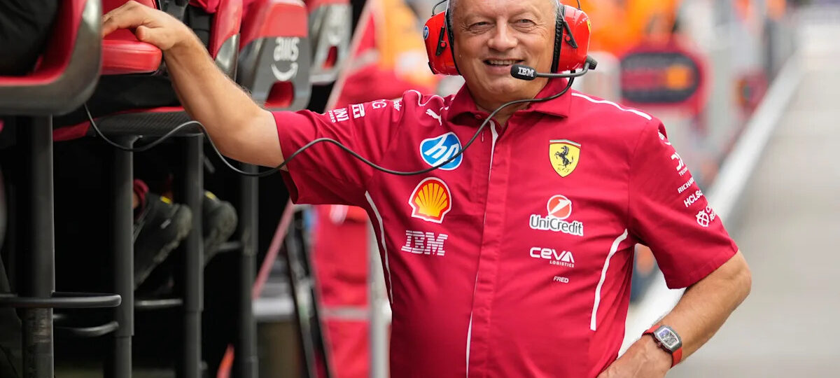 Ferrari team principal Fred Vasseur back at the track for Monaco Grand Prix after medical care