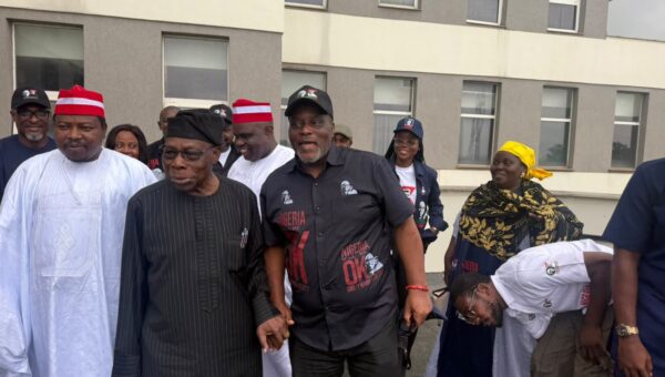 OK Movement leadership meet Obasanjo as former president backs Obi, Kwankwaso