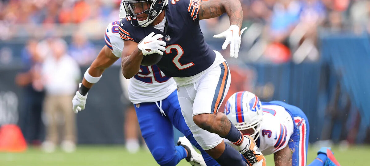 First look at WR DJ Moore in his Bills uniform
