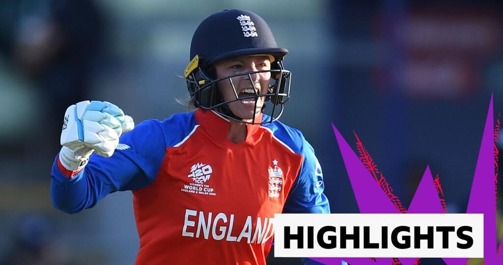 Wyatt-Hodge stars as England easily beat Sri Lanka in T20 World Cup