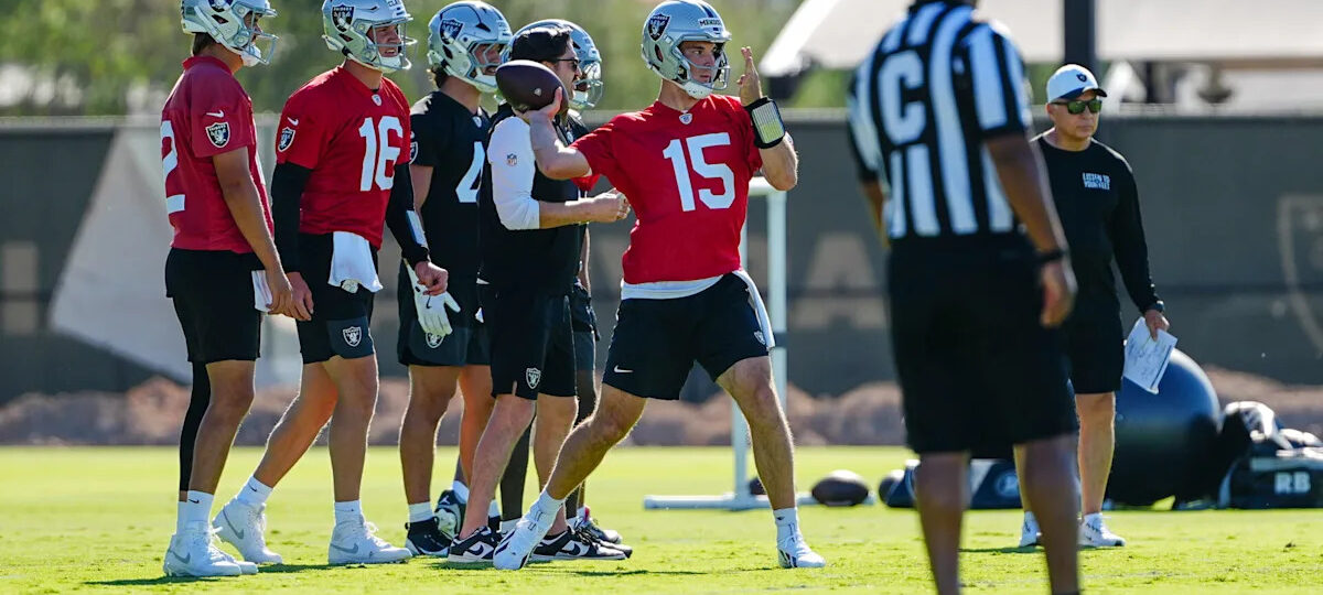 Fernando Mendoza getting more comfortable taking snaps under center