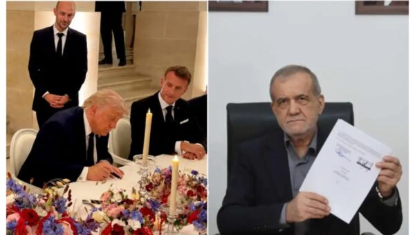 War: Trump, Iranian President, Masoud Pezeshkian sign peace deal