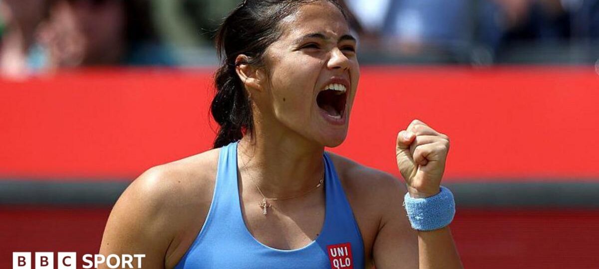 Raducanu overcomes injury to reach Queen’s semis