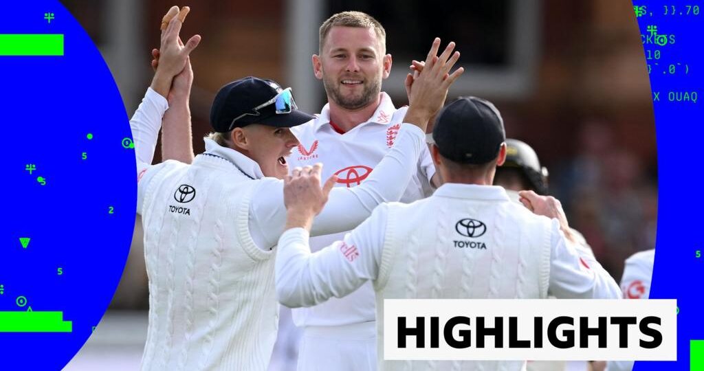 17 wickets fall as England take control on another action-packed day