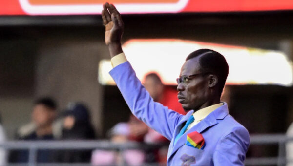 Meet 'Lumumba Vea,' the DR Congo fan who stands still during matches