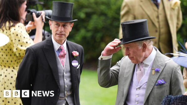 King attends Ladies Day at Royal Ascot