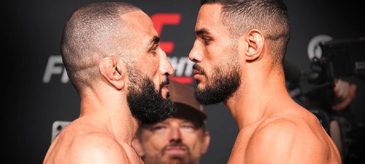 UFC Vegas 118 final face-offs