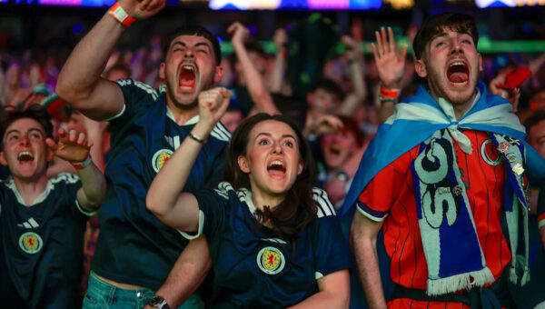 Jubilation as Scotland fans celebrate first World Cup win in 36 years