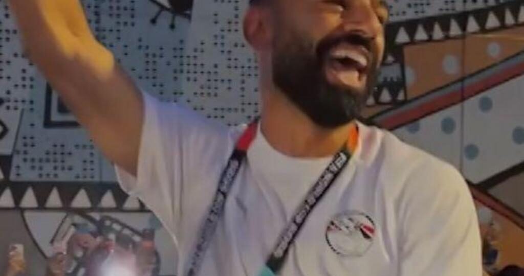 Salah celebrates historic win with fans in Vancouver