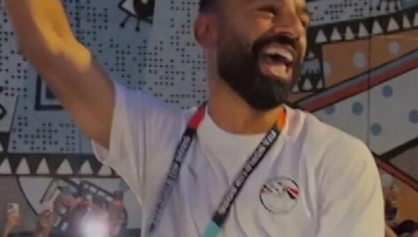 Salah celebrates historic win with fans in Vancouver