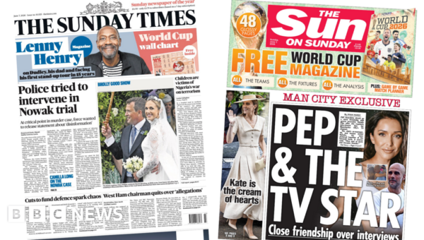 The Papers: ‘Cuts to fund defence spark chaos’ and ‘Kate the cream of hearts’