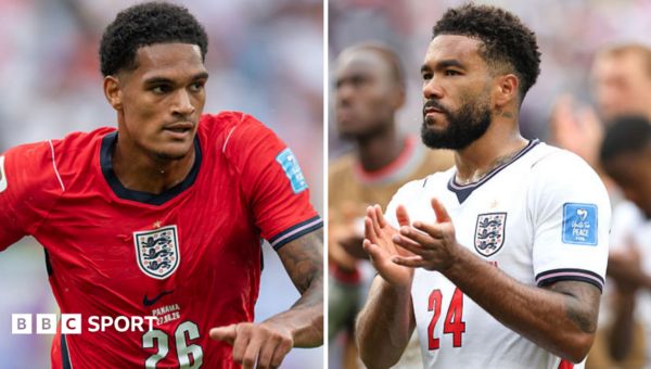 England right-backs Quansah and James miss training