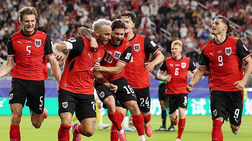 Watch as Arnautovic scores Austria's third against World Cup debutants Jordan