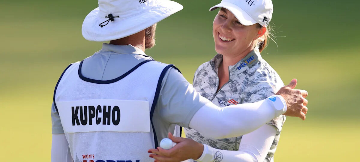 Jennifer Kupcho leads 2026 U.S. Women's Open, gives a nod to mom and dad