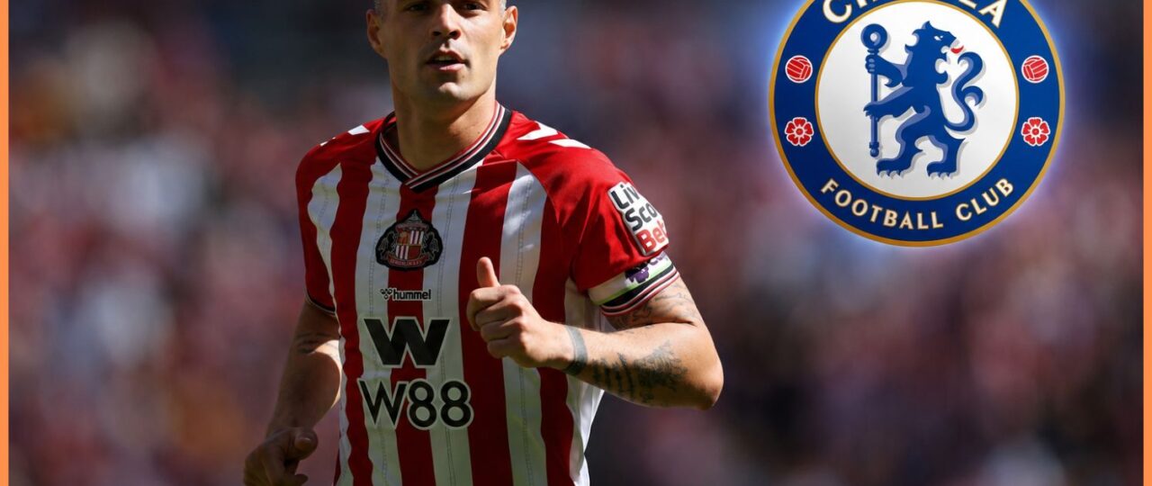 Chelsea receive Sunderland response to their bid for influential midfielder Granit Xhaka