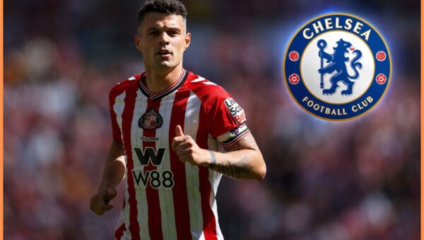Chelsea receive Sunderland response to their bid for influential midfielder Granit Xhaka