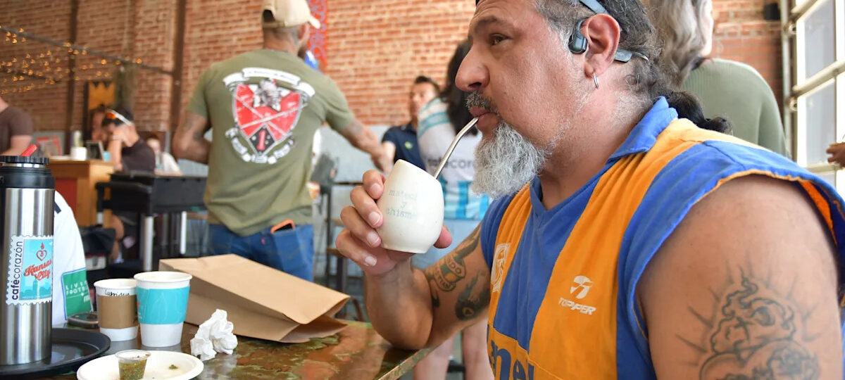 A taste of home, yerba mate is a shared bond for many World Cup fans