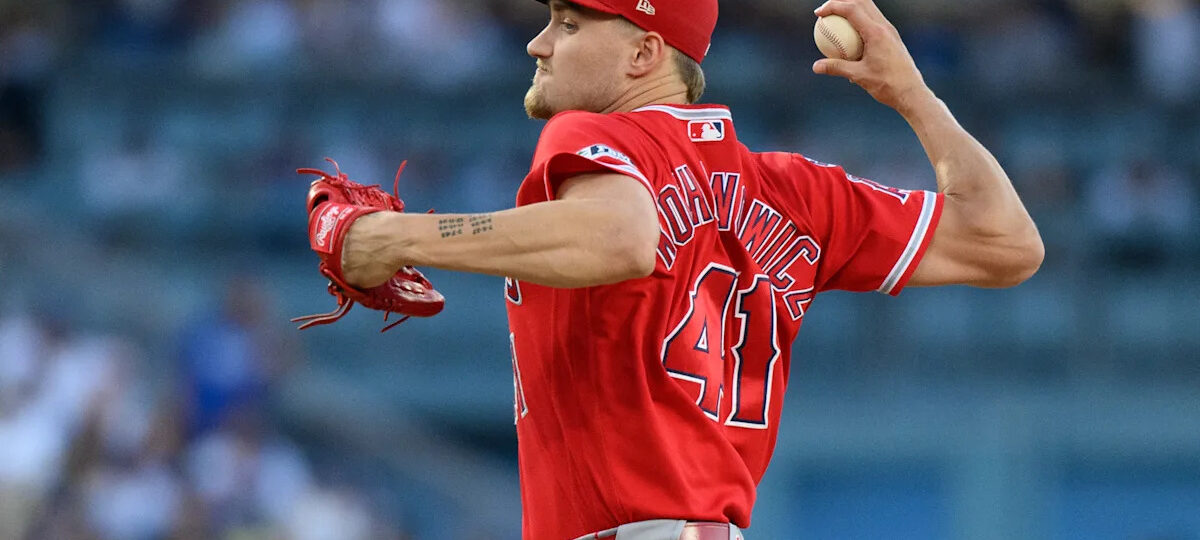 Angels place Jack Kochanowicz on the 15-day IL with right elbow inflammation