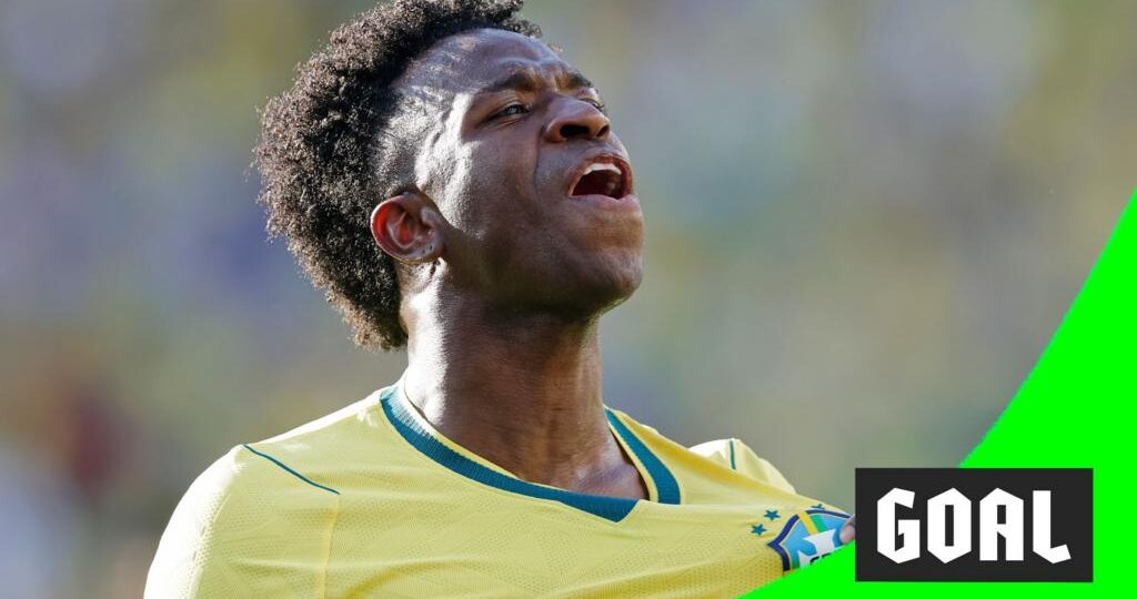 Vinicius Jr scores 'lightning bolt' equaliser for Brazil