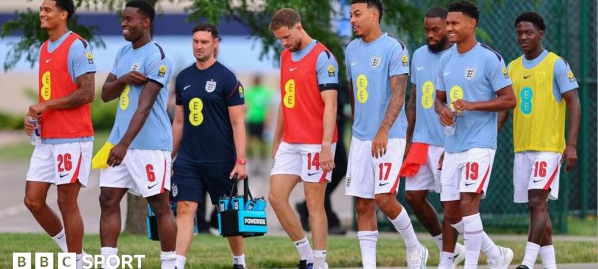 Toney scores hat-trick in England friendly win