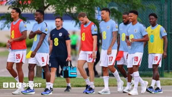Toney scores hat-trick in England friendly win