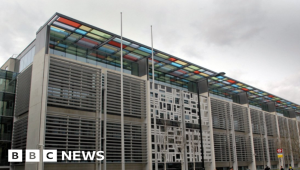 Hidden camera found in government building