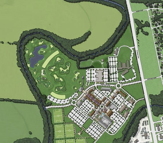Massive new sports complex in Tennessee to include a new golf course, driving range