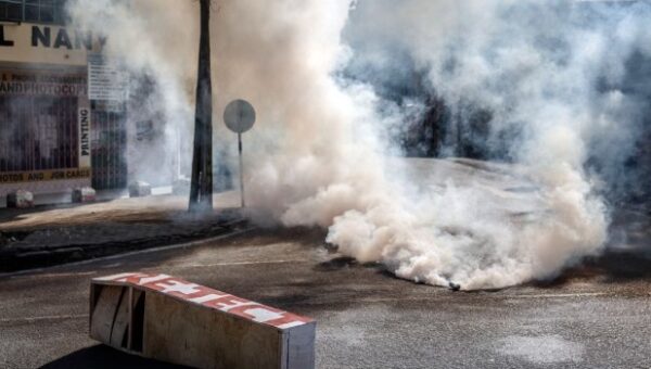Kenyan Police Fire Tear Gas, Make Arrests At US Ebola Centre Protest