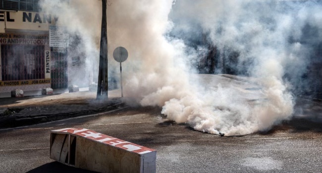 Kenyan Police Fire Tear Gas, Make Arrests At US Ebola Centre Protest